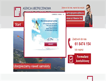 Tablet Screenshot of agencjaglugiewicz.pl